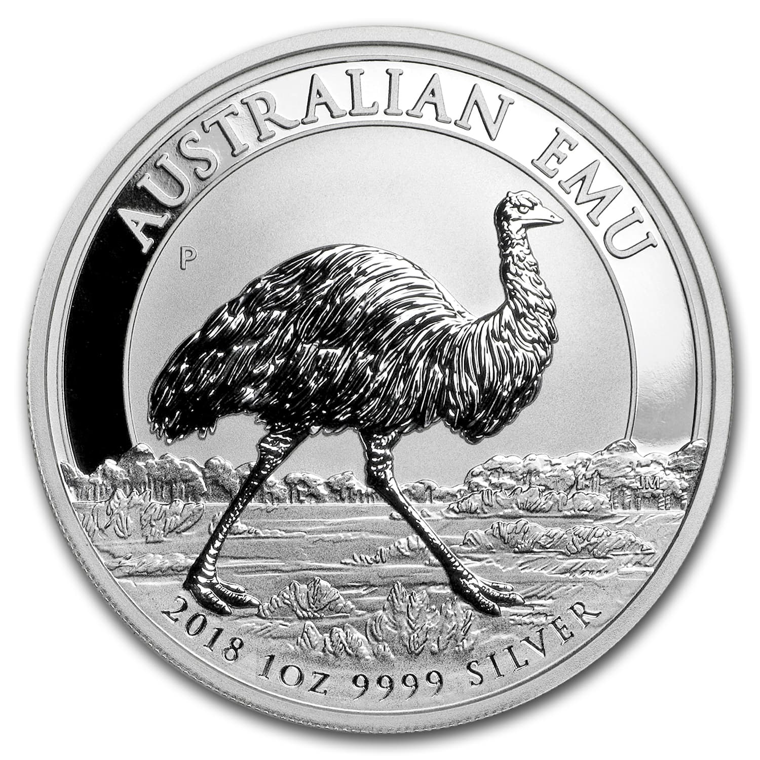 2018 Australia 1 oz Silver Emu BU