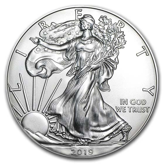 2019 1 oz American Silver Eagle BU