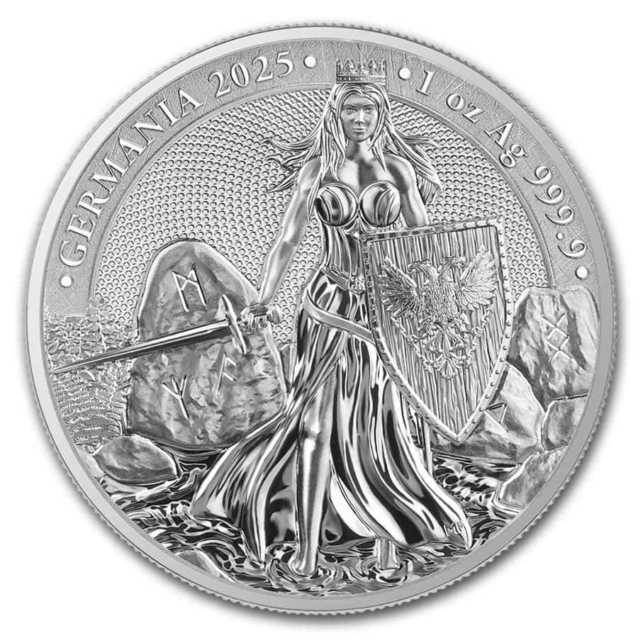 2025 Germania 1 oz Silver Round BU