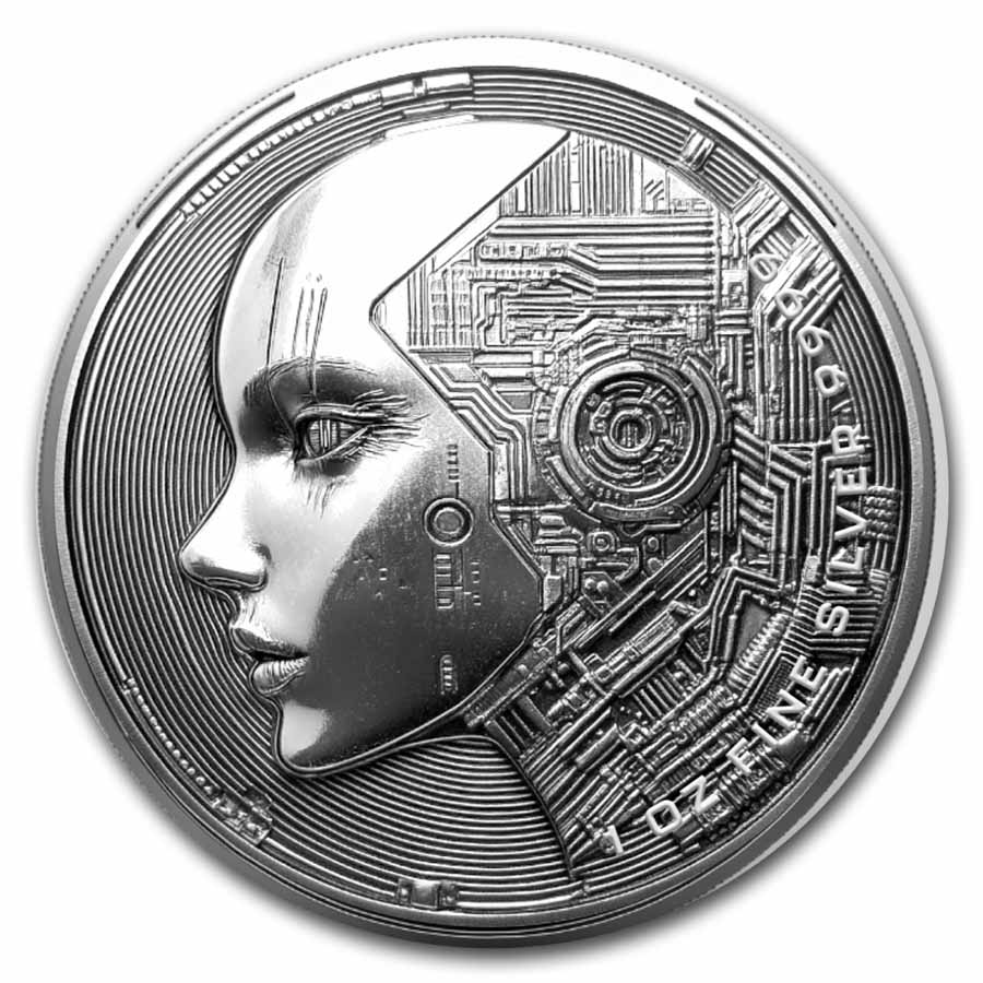 2025 Republic of Chad 1 oz Silver AI