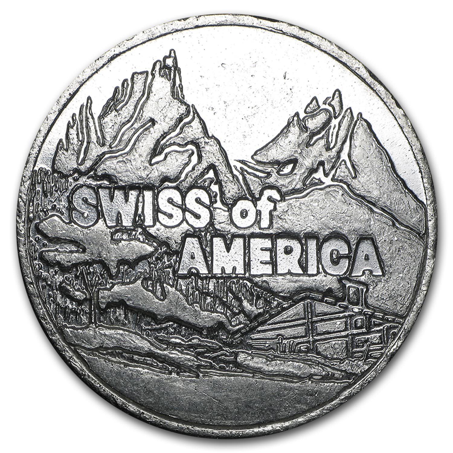 5 oz Silver Round - Swiss of America