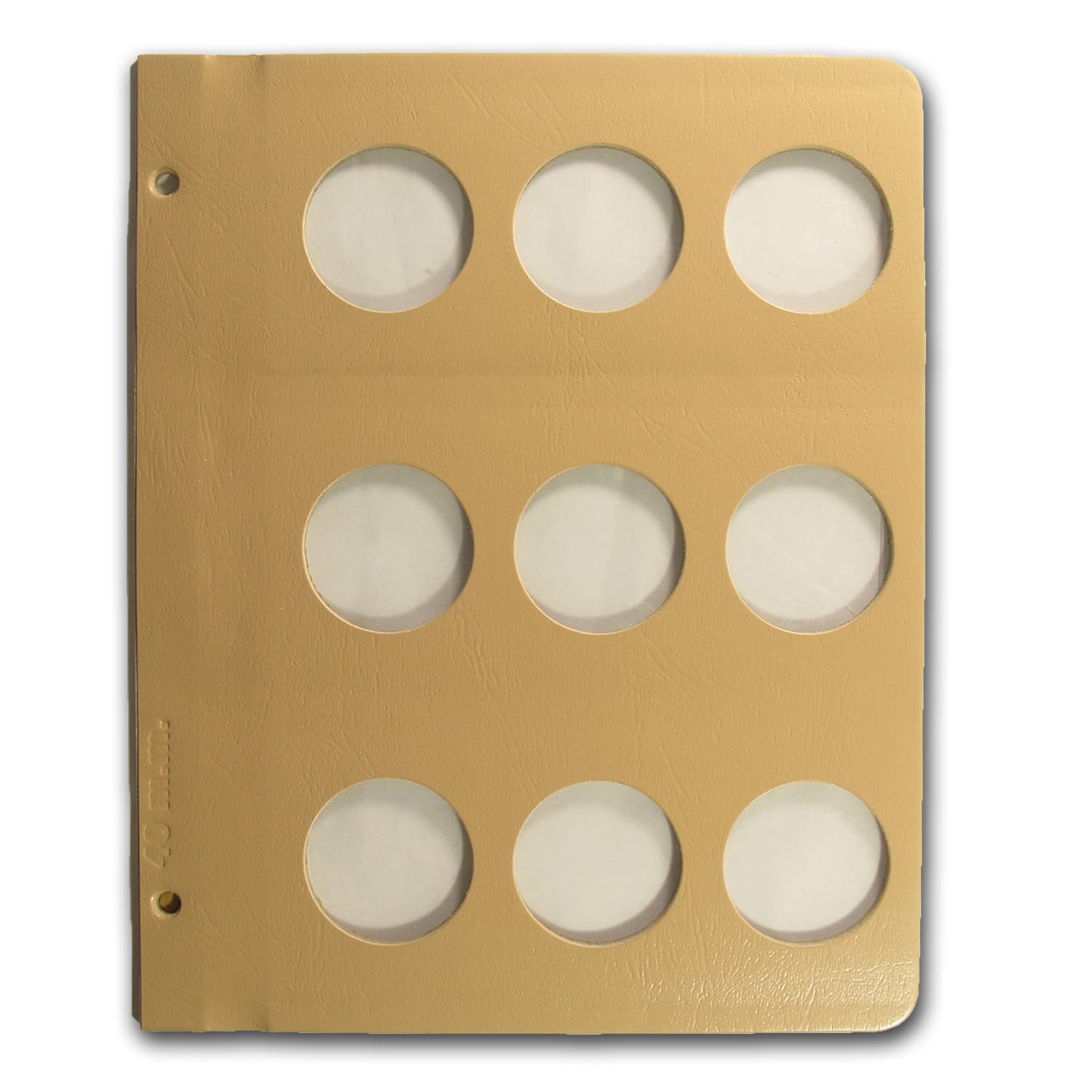 Dansco Blank Page - 40 mm