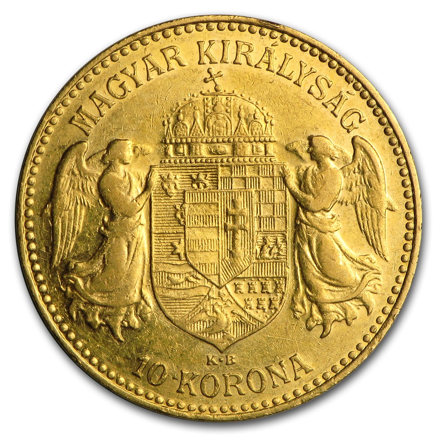 Hungary Gold 10 Korona (Random) Avg Circ