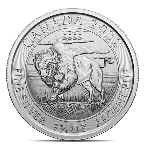 https://www.moneymetals.com/images/products/1-1-4-oz-silver-coin-rcm-bison-buffalo-reverse.jpg