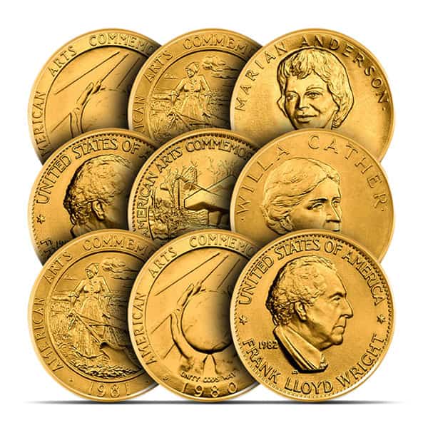 U.S. Mint - Art Medallion, 1/2 Troy Ounce Gold Weight