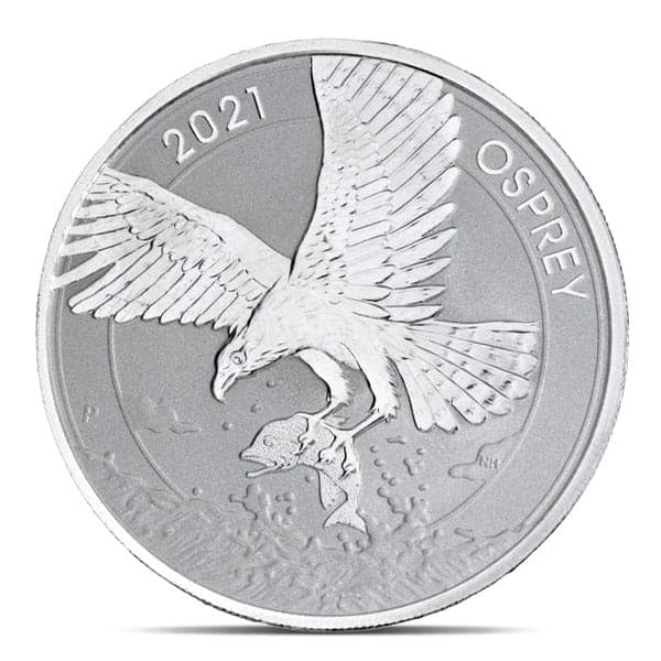 2021 Perth Osprey - 1-1/2 Troy Oz .9999 Pure Silver