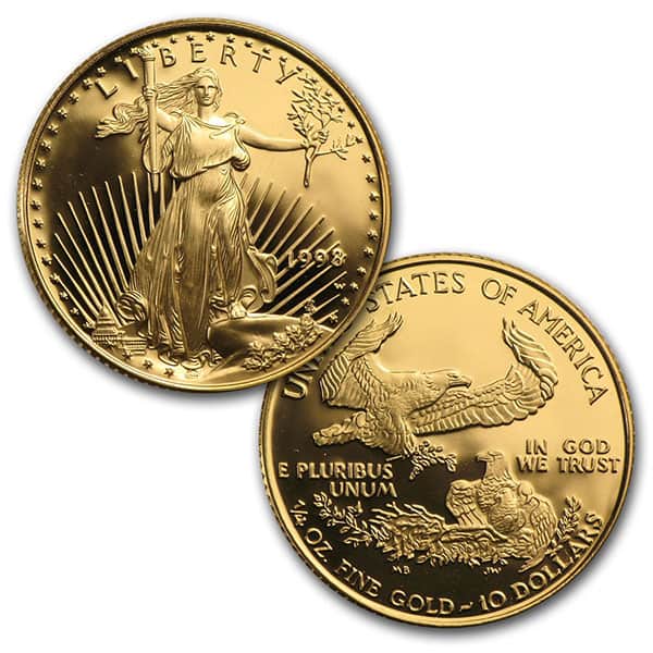 https://www.moneymetals.com/images/products/1998-gold-american-eagle-proof-set-quarter-oz.jpg
