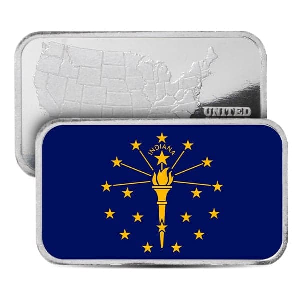 https://www.moneymetals.com/images/products/1oz-silver-bars-state-flag-colorized-indiana.jpg