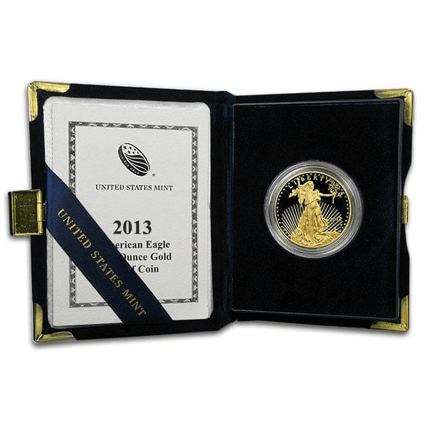 2013 Proof Gold American Eagle - 1 Troy Oz