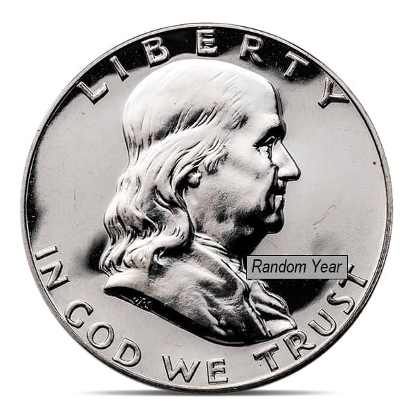 Proof Franklin Half Dollar - 90% Silver (.3617 oz ASW)