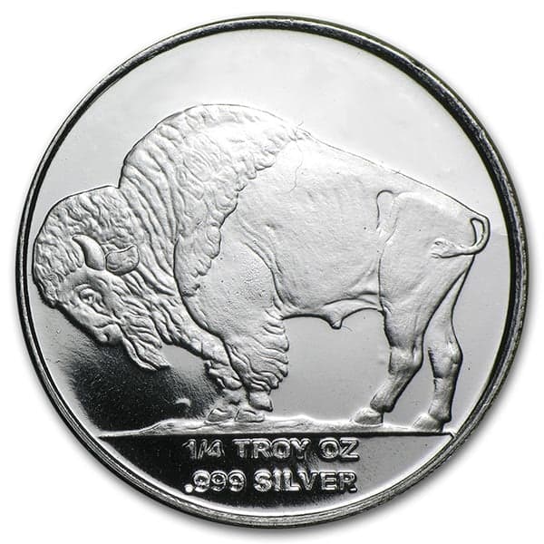 https://www.moneymetals.com/images/products/quarter-oz-silver-buffalo-reverse.jpg