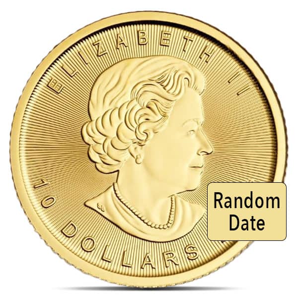https://static.bullionmatch.com/money-metals-exchange--quarter-oz-gold-coins-maple-leaf-queen-elizabeth-2nd-random-date-obverse.jpg
