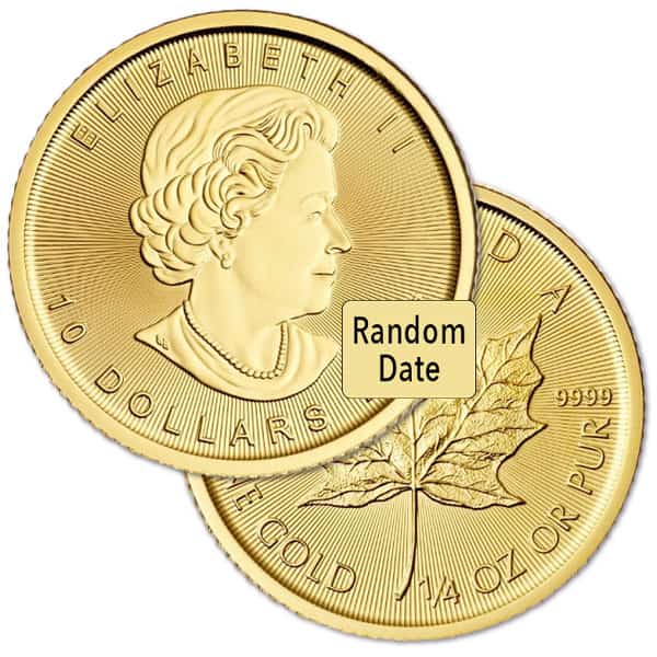 https://static.bullionmatch.com/money-metals-exchange--quarter-oz-gold-coins-maple-leaf-queen-elizabeth-2nd-random-date.jpg
