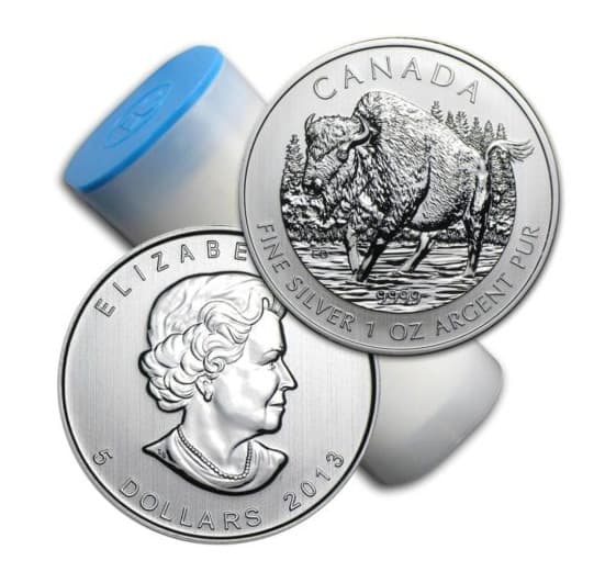 https://static.bullionmatch.com/royalty-precious-metals--2013-1-Oz-Silver-Canadian-Bison-5-Coin_Tube_Coin.jpg