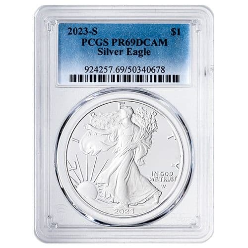 https://static.bullionmatch.com/sd-bullion--sus23asespcgspr69-1p-2023-s-us-silver-eagle-pcgs-pr-69-1-oz-proof-obverse.jpg