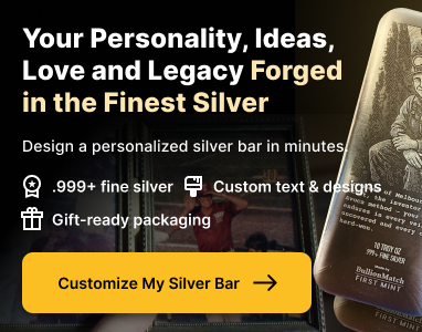 Create your own custom silver bar with BullionMatch